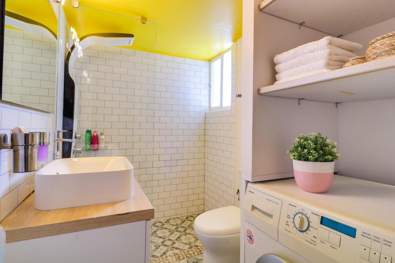 Spacious Central Flat☆3Min To Metro☆Ac|Netflix|Pc Atenas Exterior foto